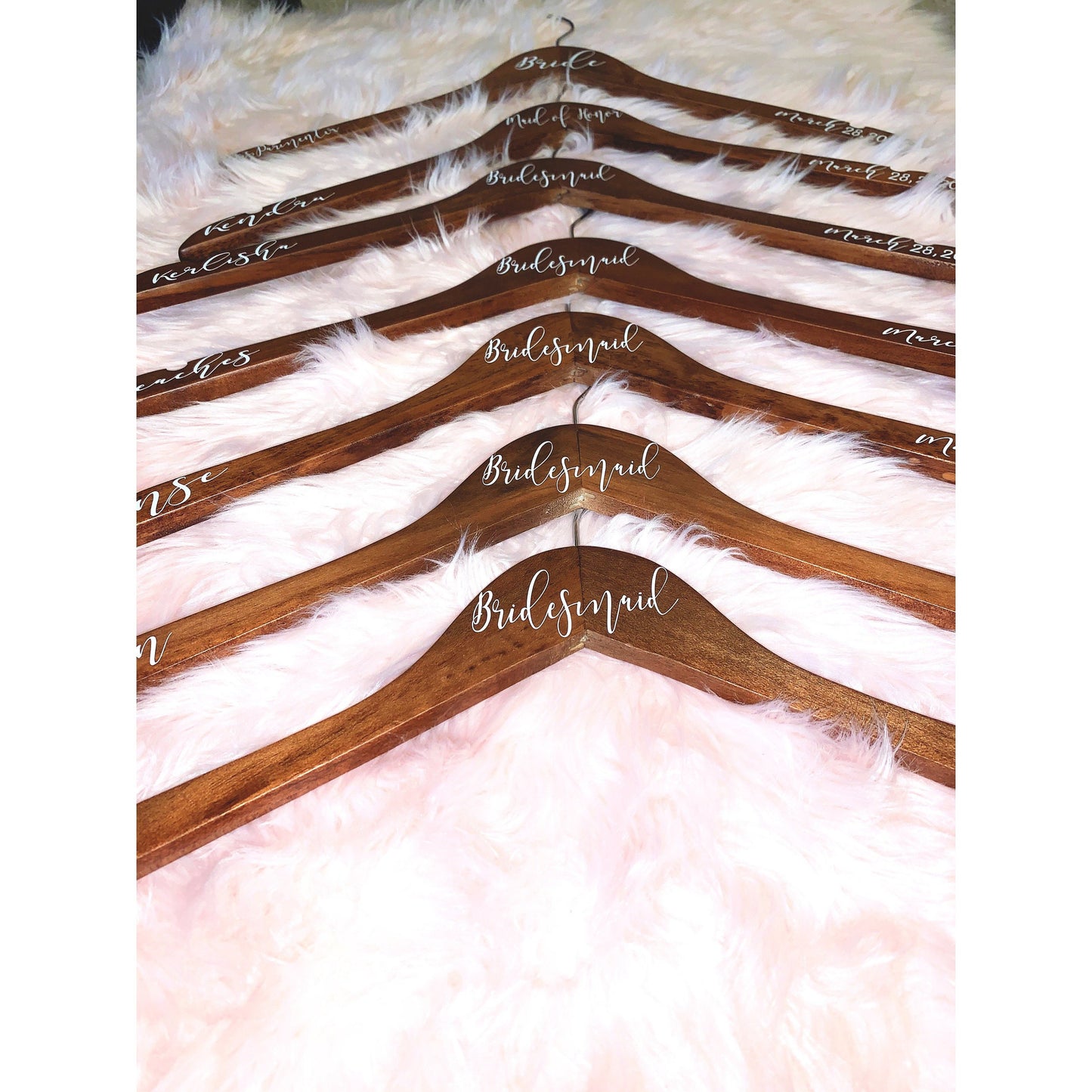 Wedding dress hangers