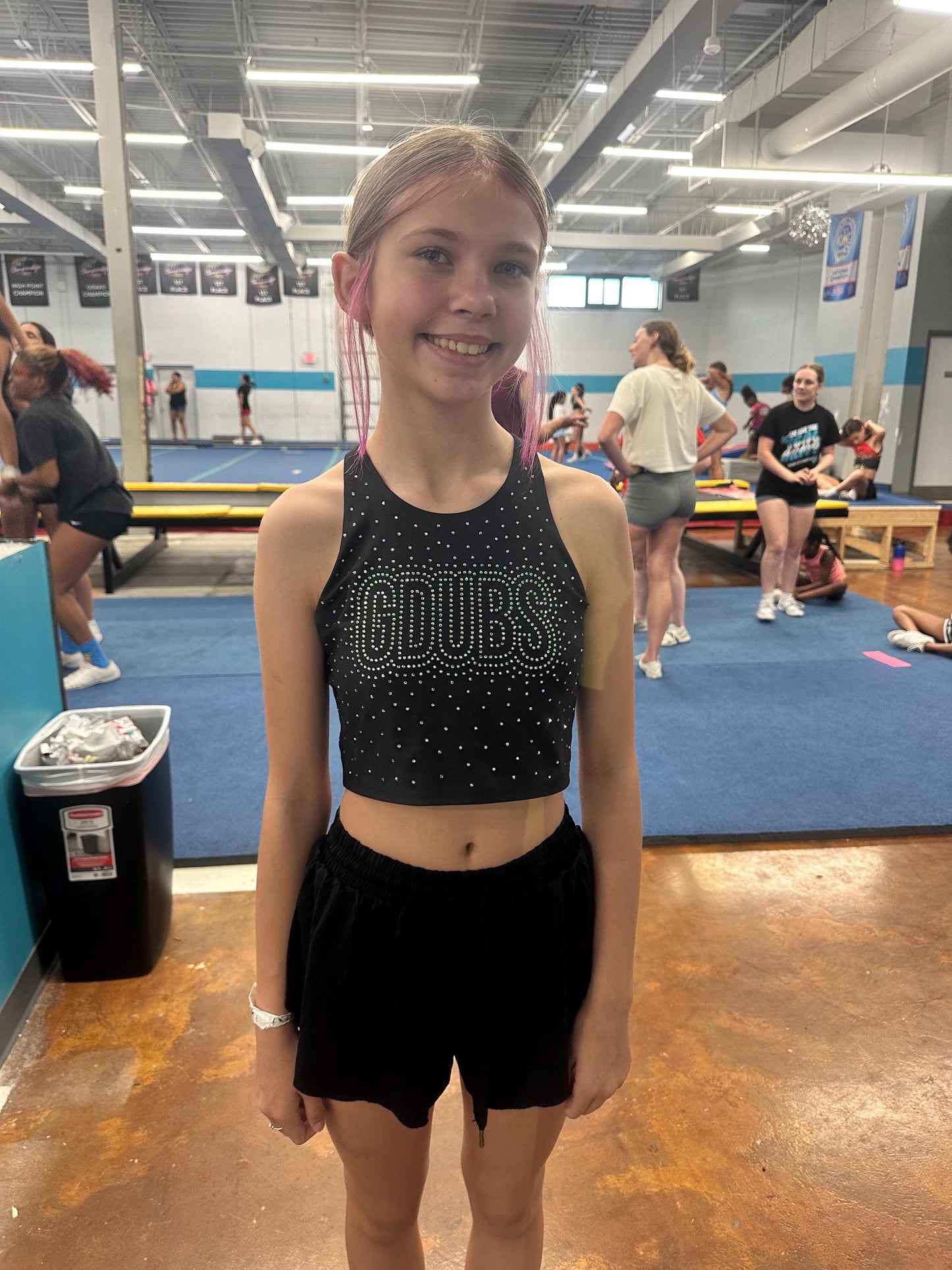 CUSTOM Rhinestone bra