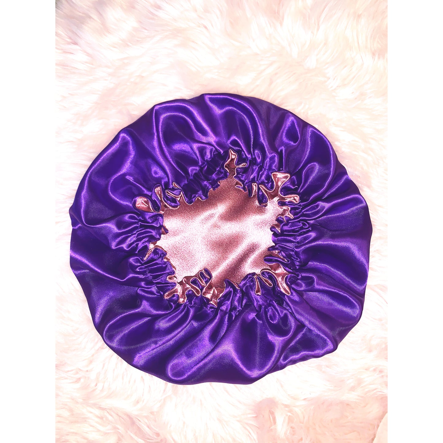 Reversible Satin bonnet ADULT XL