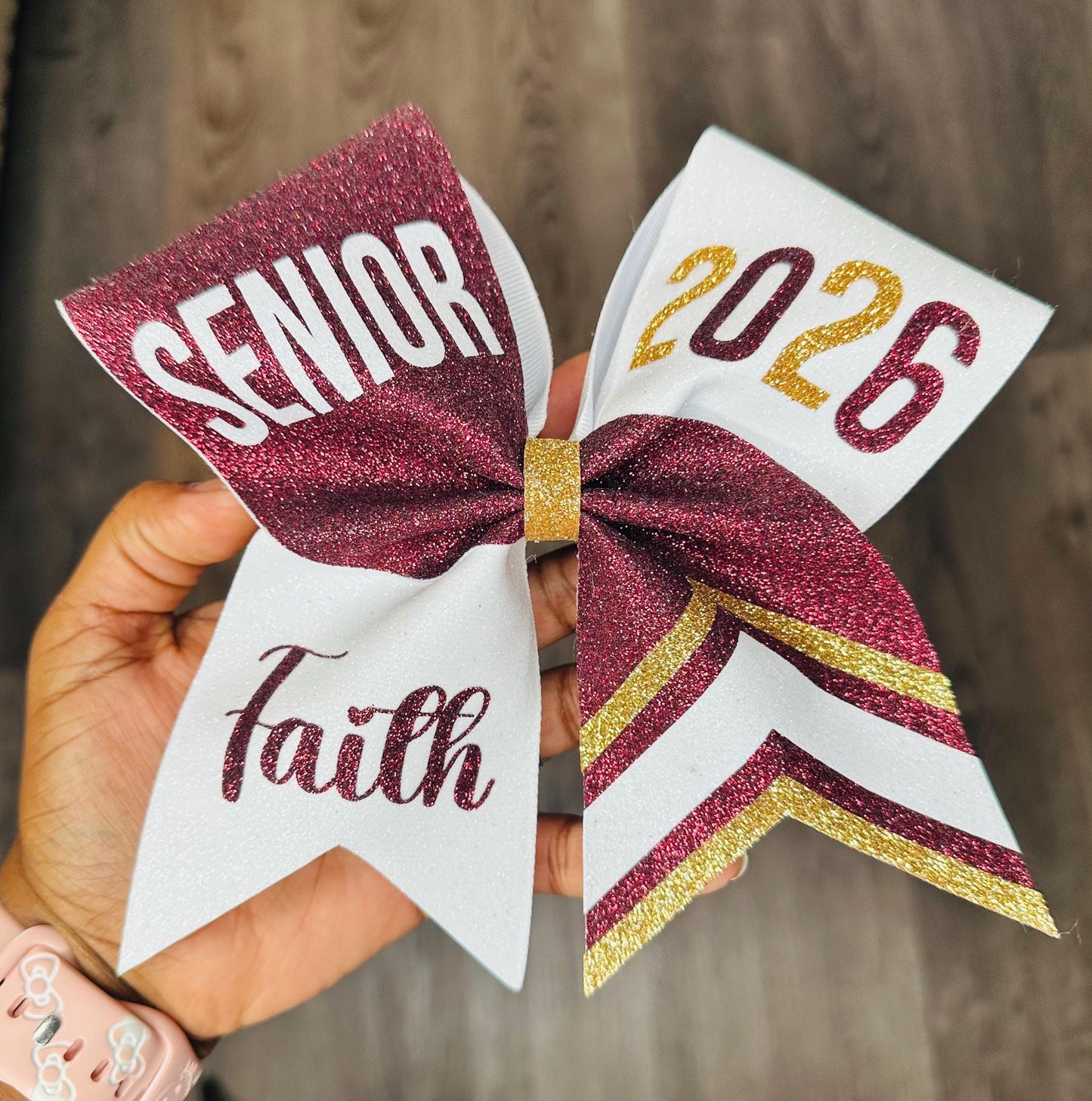 Senior Cheer Bow
