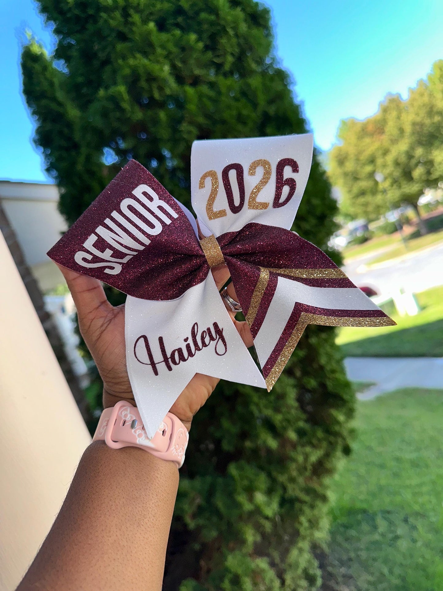 Senior Cheer Bow