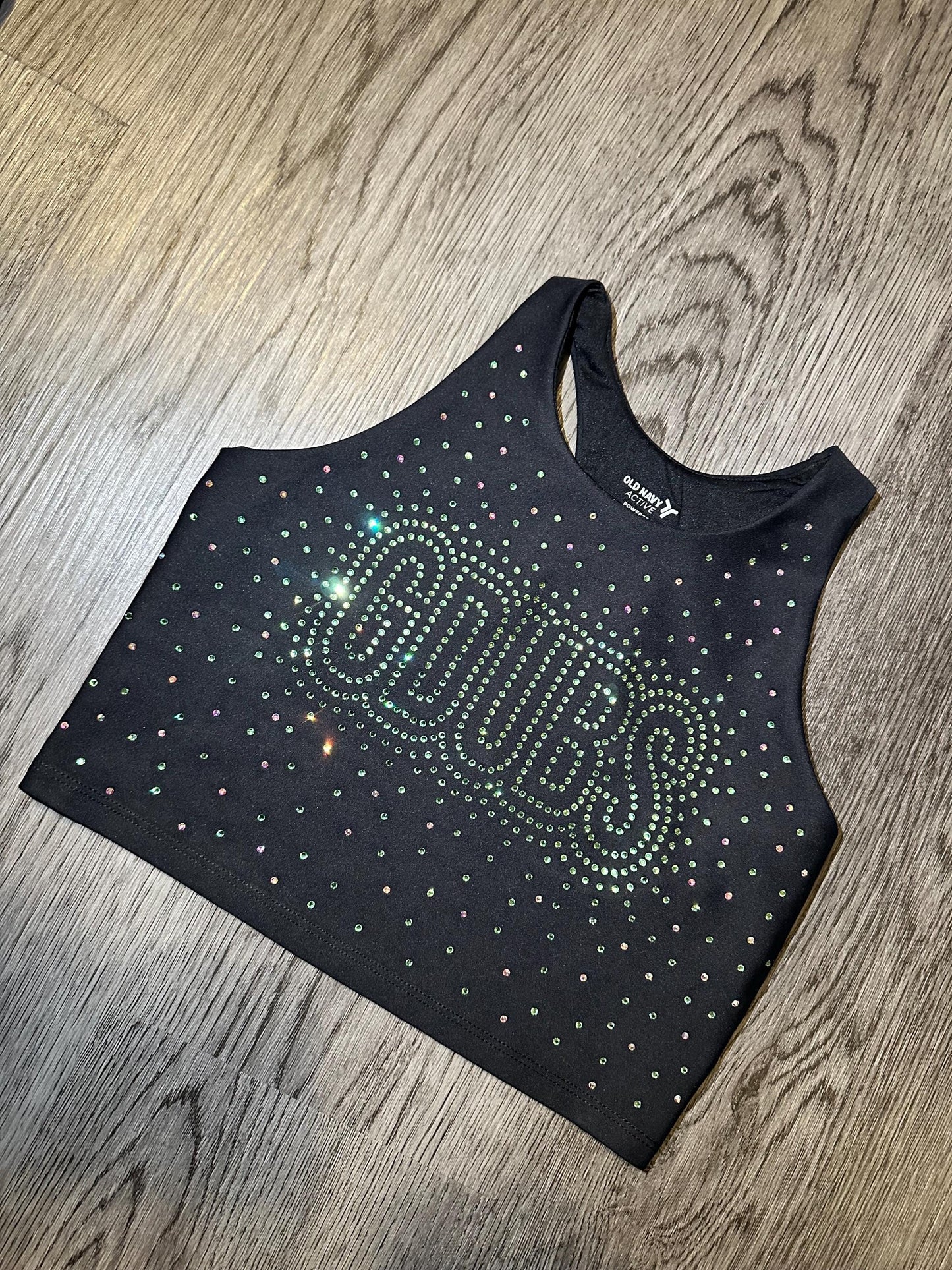 CUSTOM Rhinestone bra