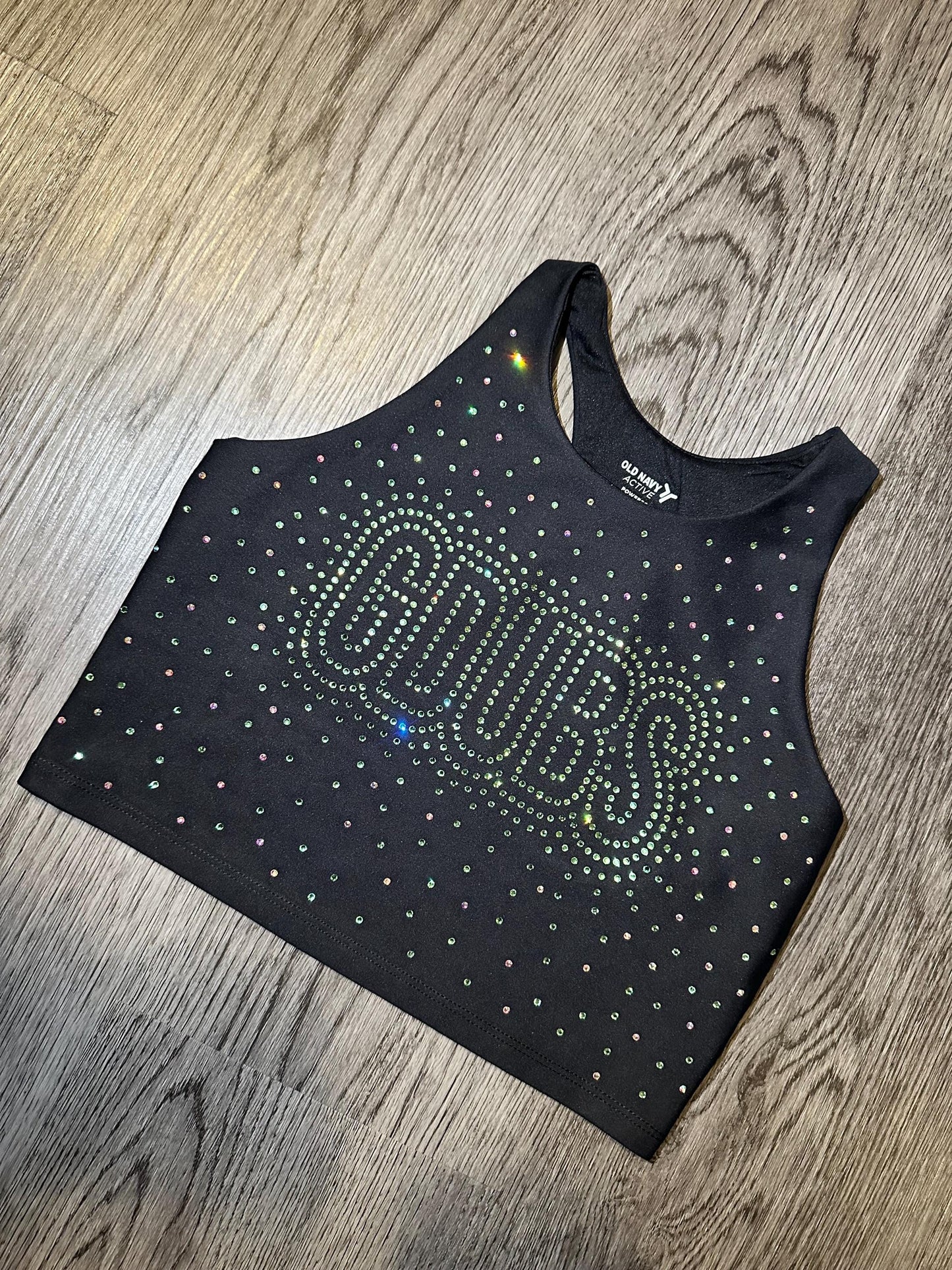 CUSTOM Rhinestone bra