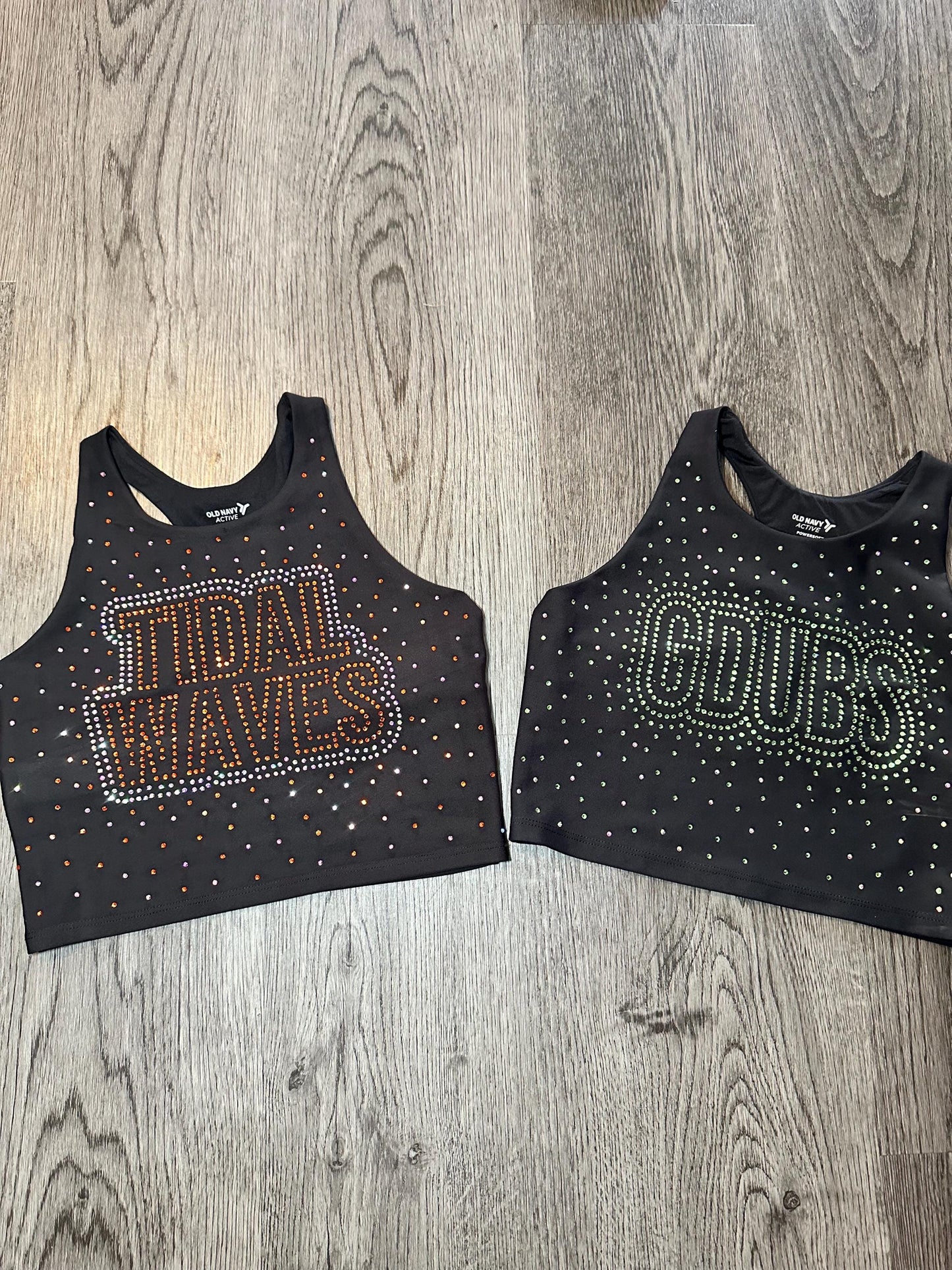 CUSTOM Rhinestone bra