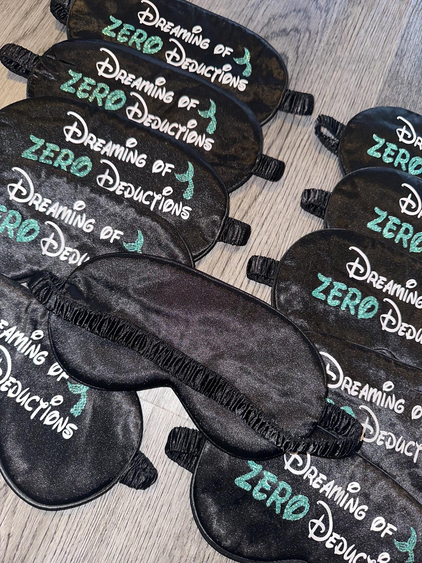 Zero deductions eye mask