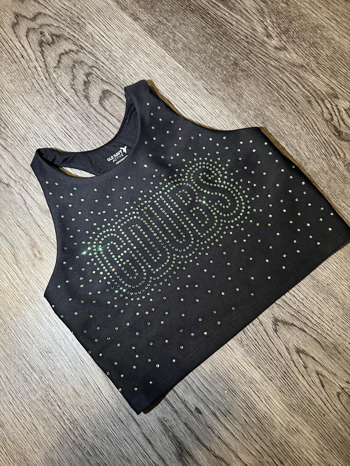 CUSTOM Rhinestone bra