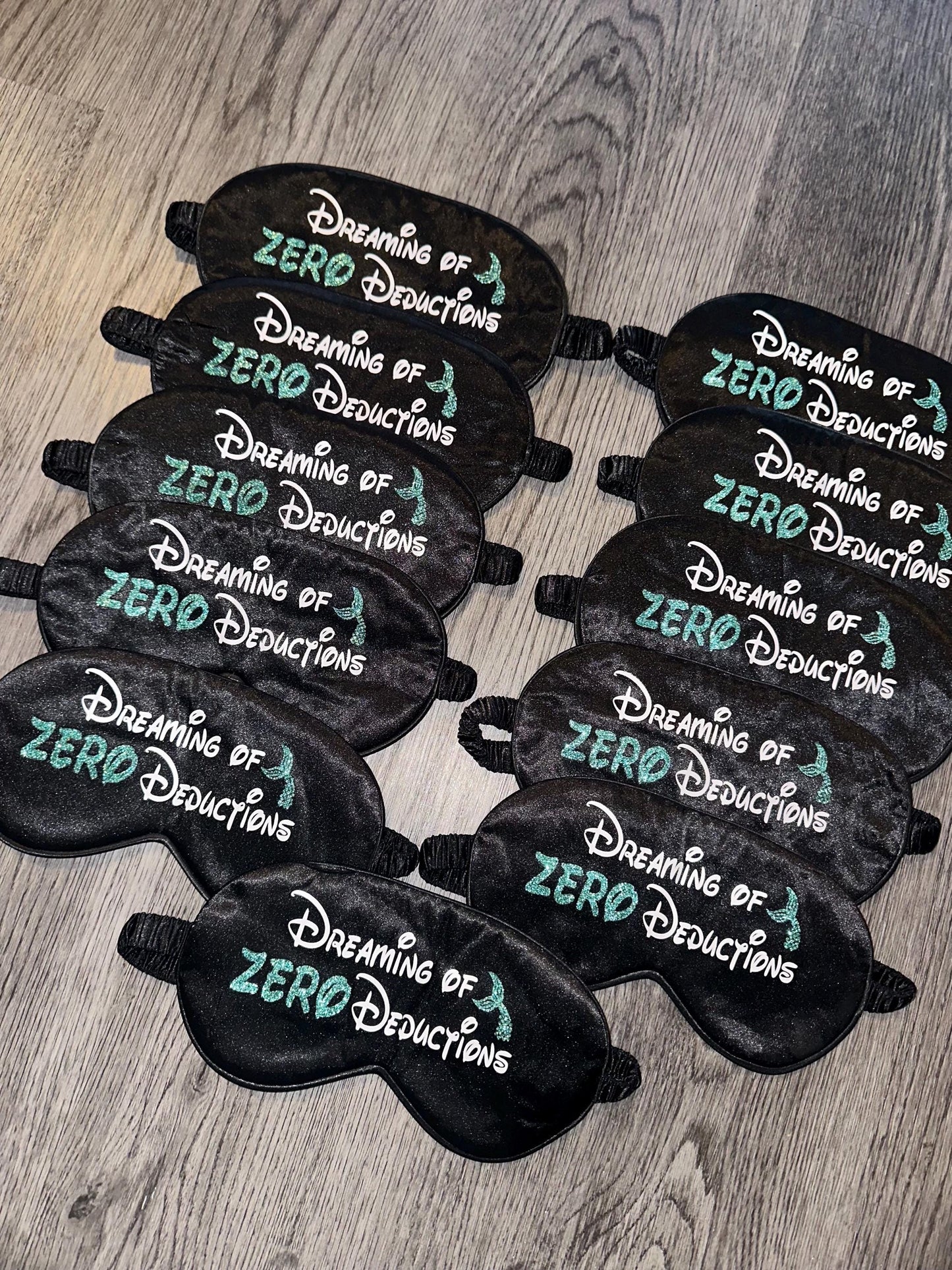 Zero deductions eye mask