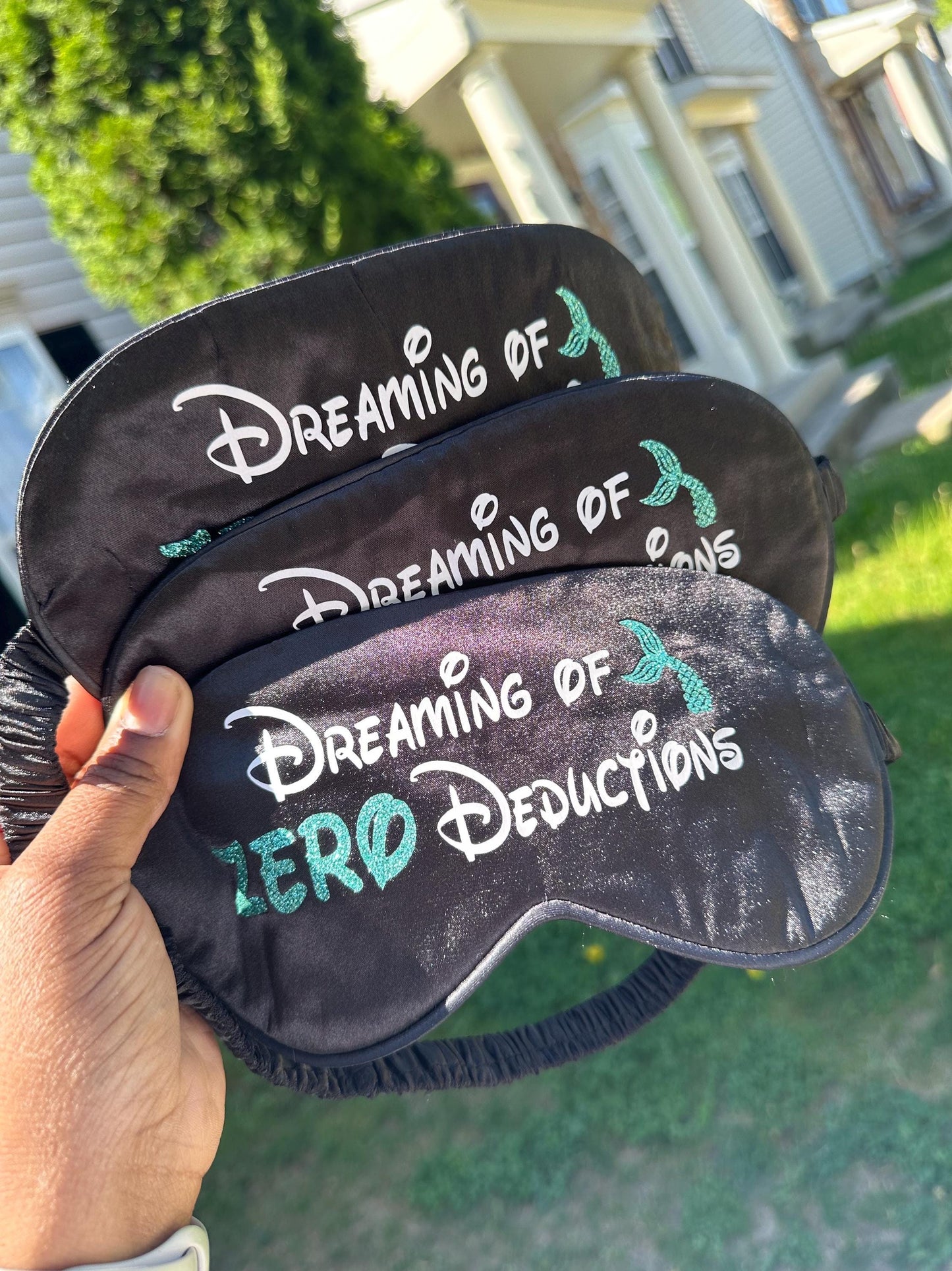 Zero deductions eye mask