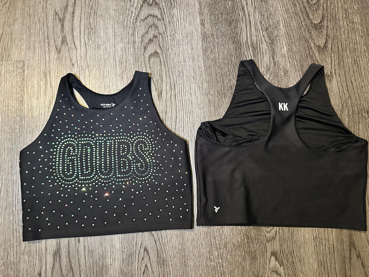 CUSTOM Rhinestone bra