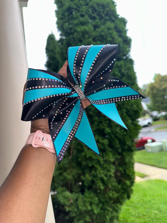 Rhinestone Cheer Bow