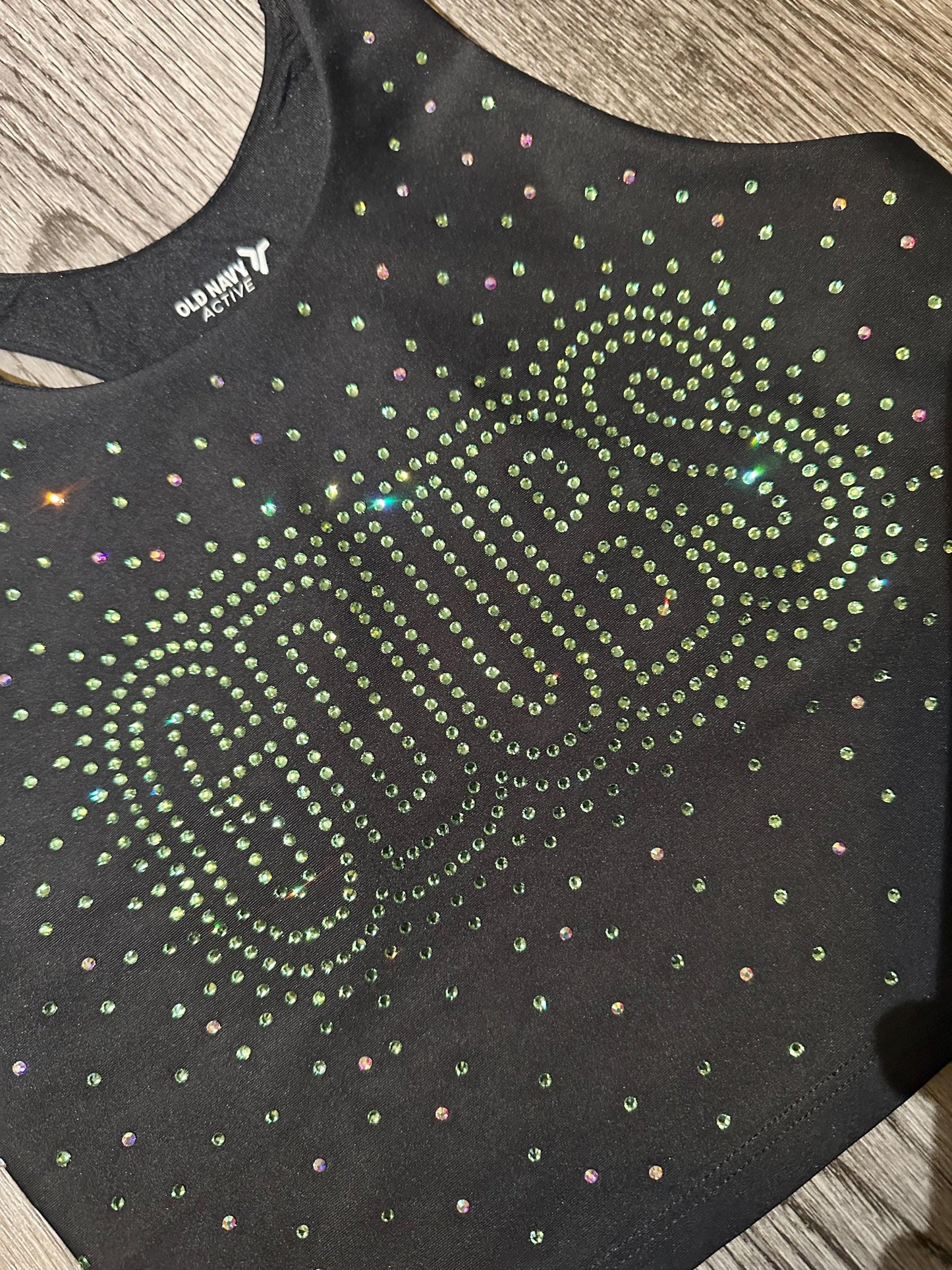 CUSTOM Rhinestone bra