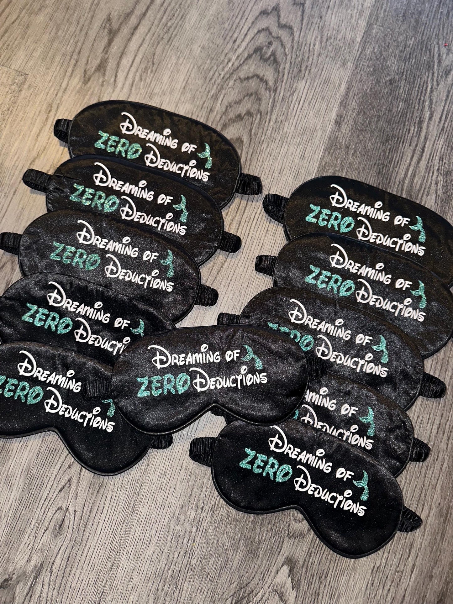 Zero deductions eye mask