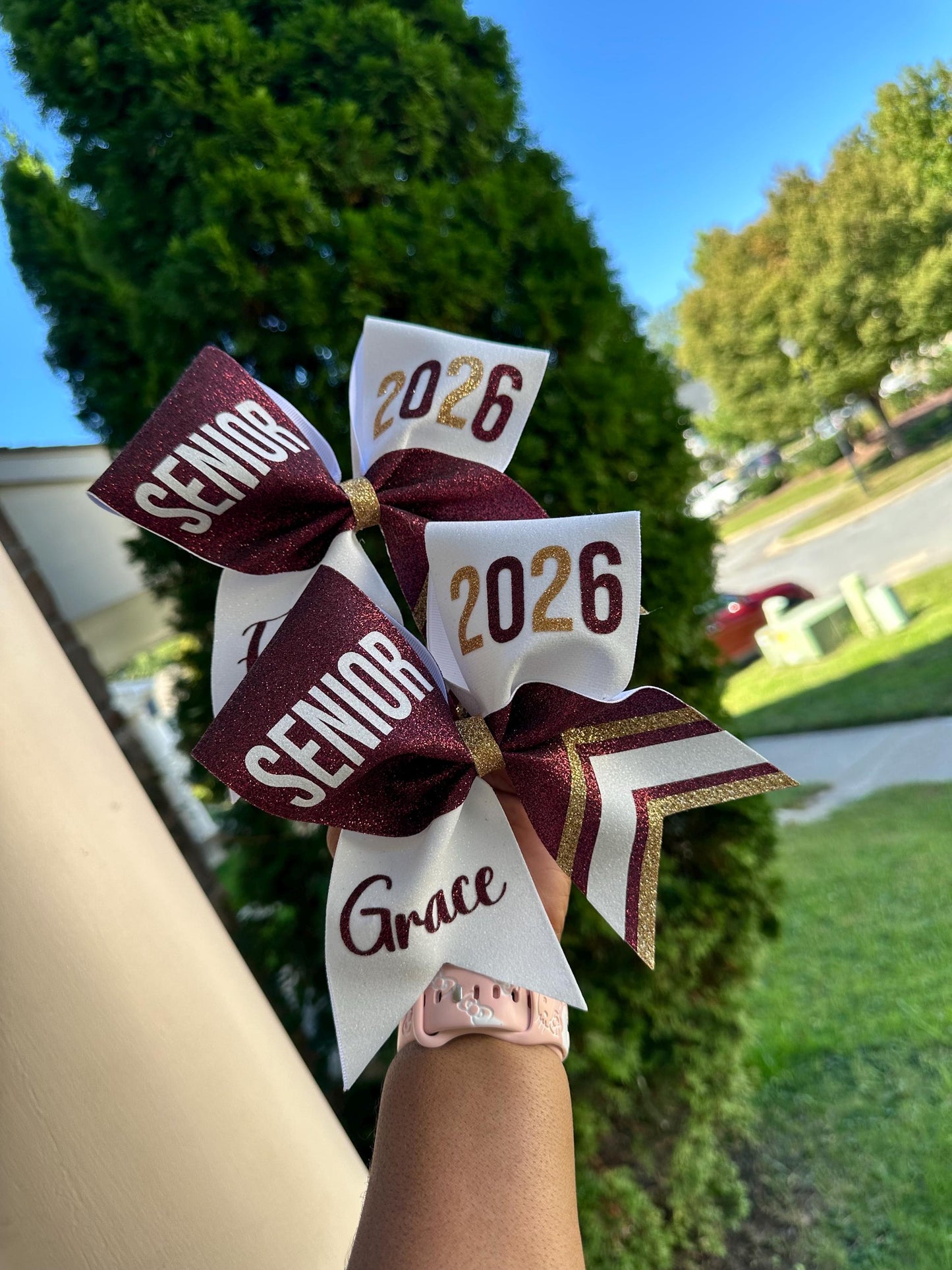 Senior Cheer Bow