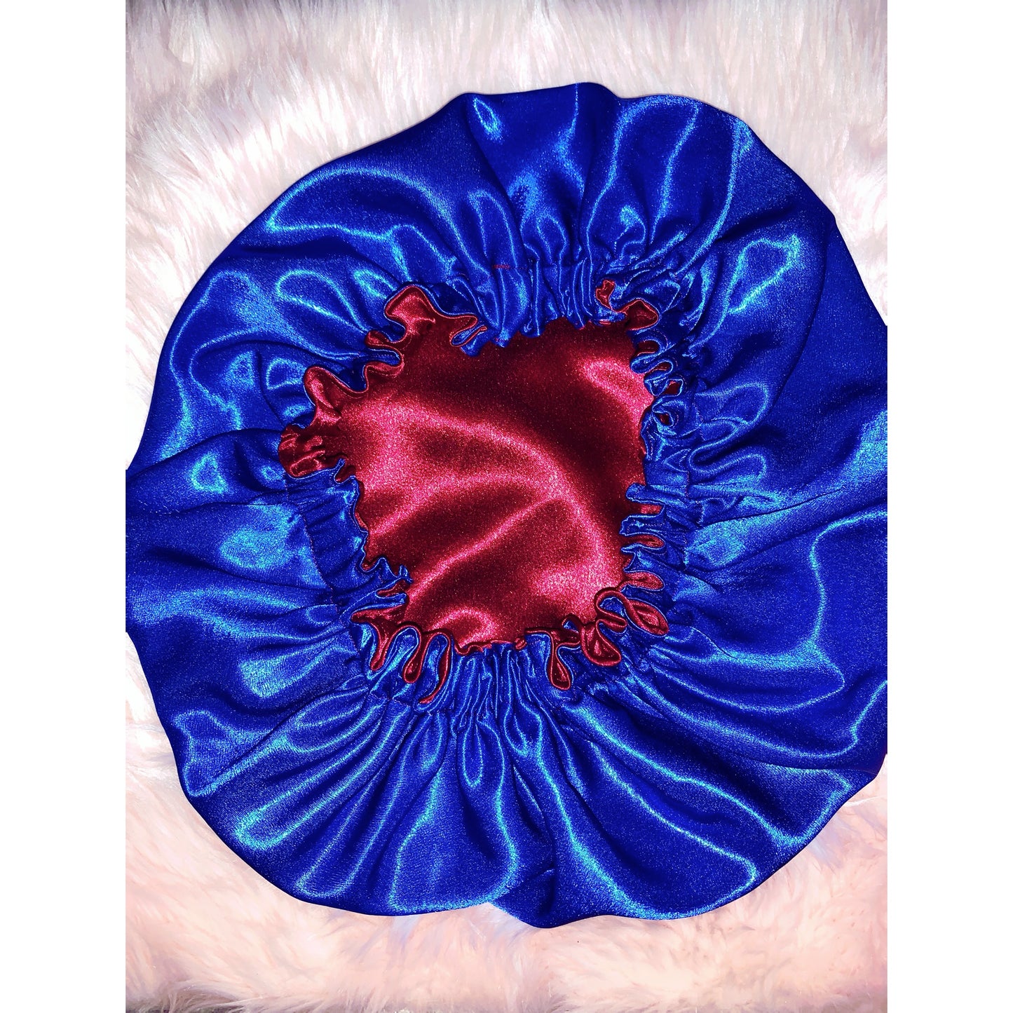 Reversible Satin bonnet TODDLER SIZE UP.