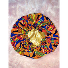 Load image into Gallery viewer, Gold Kente Bonnet
