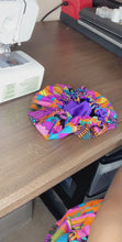 Load and play video in Gallery viewer, Pink Kente Bonnet

