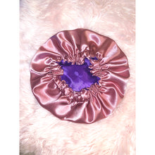 Load image into Gallery viewer, Reversible Satin Bonnet TODDLER REG.
