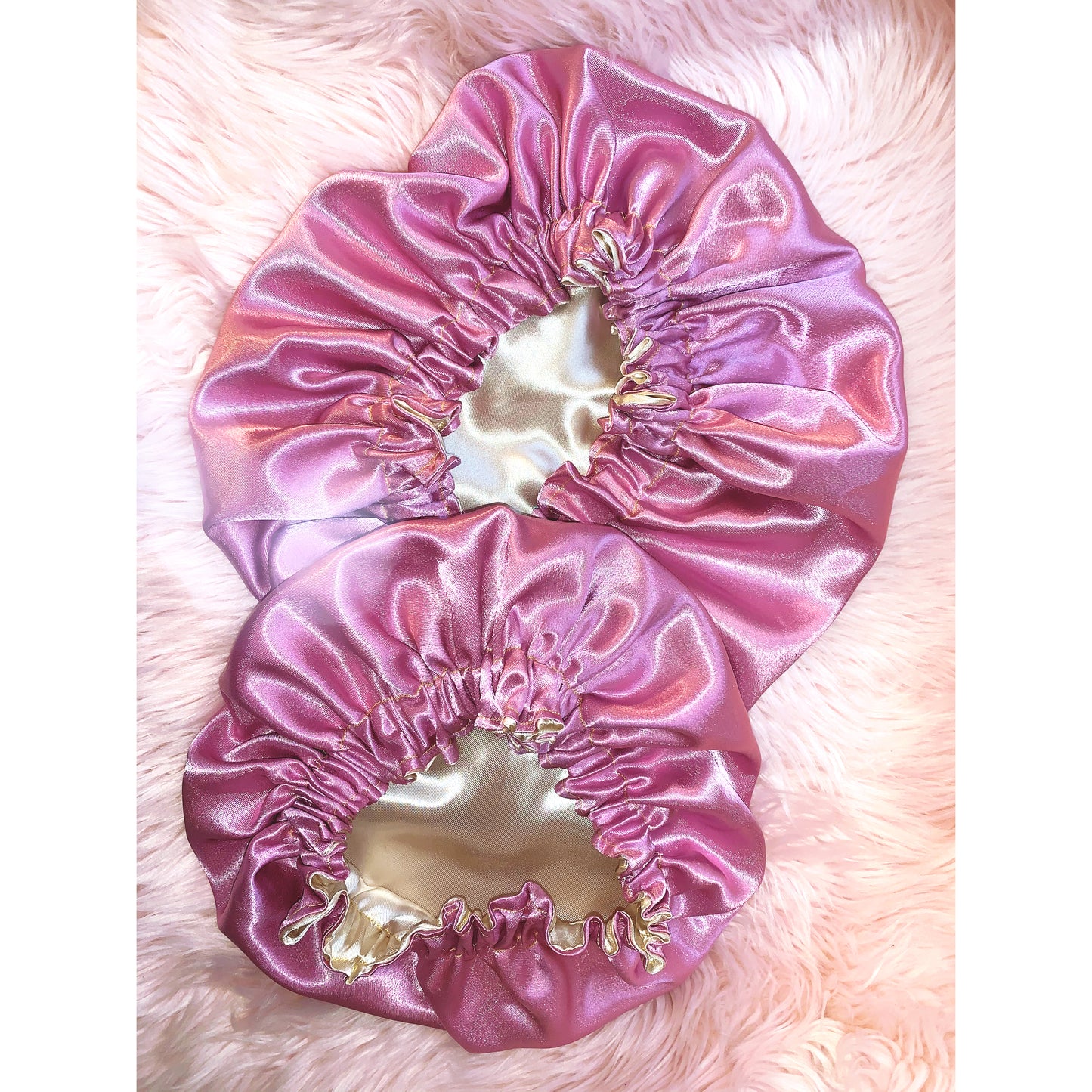 Reversible Satin bonnet ADULT XL