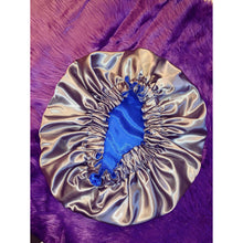 Load image into Gallery viewer, Newborn Reversible Satin Bonnet
