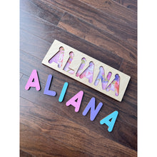 Load image into Gallery viewer, Custom name puzzle
