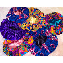 Load image into Gallery viewer, Pink Kente Bonnet
