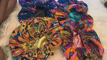Load and play video in Gallery viewer, Gold Kente Bonnet
