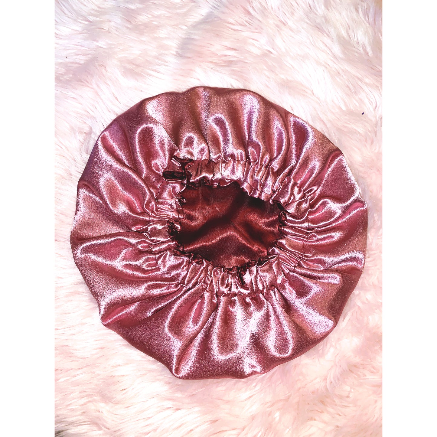 Reversible Satin bonnet TODDLER SIZE UP.