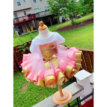 Load image into Gallery viewer, CUSTOM Ribbon Trimmed Tutu With Anklets
