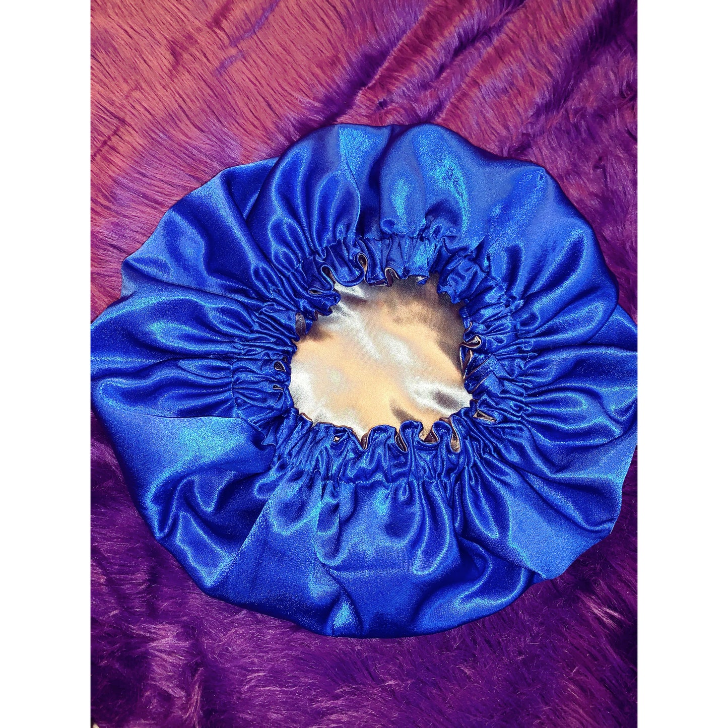 Reversible Satin bonnet TODDLER SIZE UP.