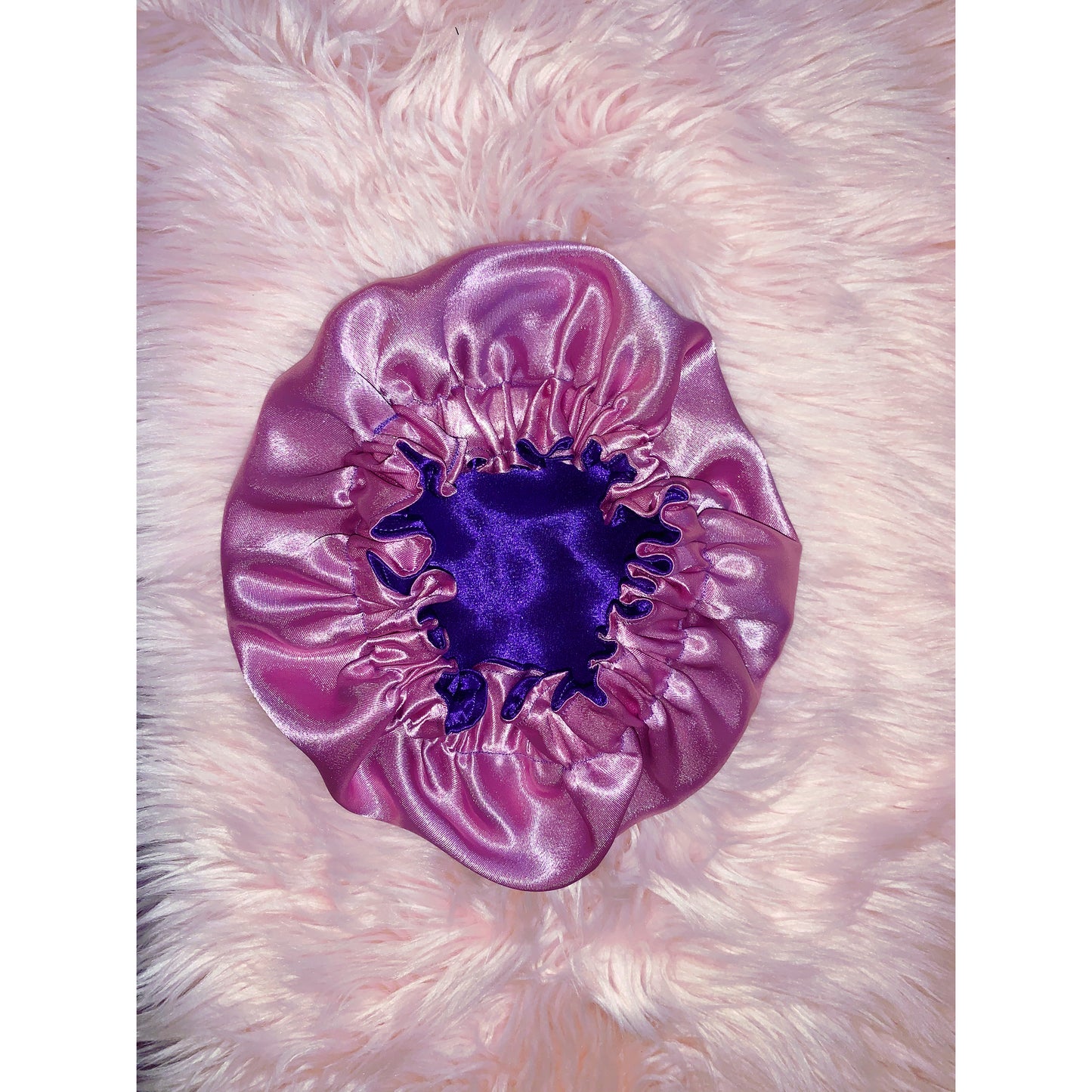 Reversible Satin bonnet ADULT XL