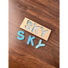 Load image into Gallery viewer, Custom name puzzle
