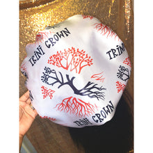 Load image into Gallery viewer, Reversible Satin Bonnet ADULT REGULAR SIZE.
