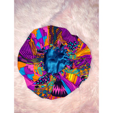 Load image into Gallery viewer, Pink Kente Bonnet
