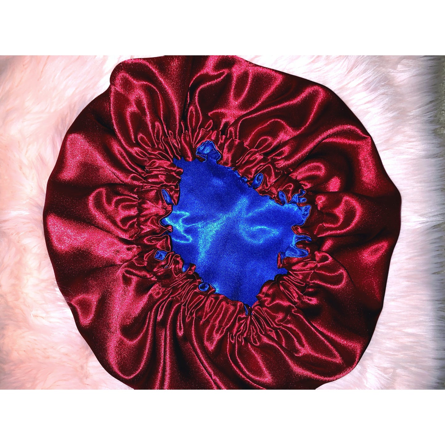 Reversible Satin bonnet ADULT XL