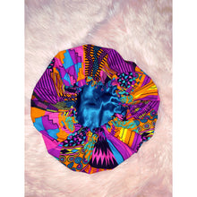 Load image into Gallery viewer, Pink Kente Bonnet
