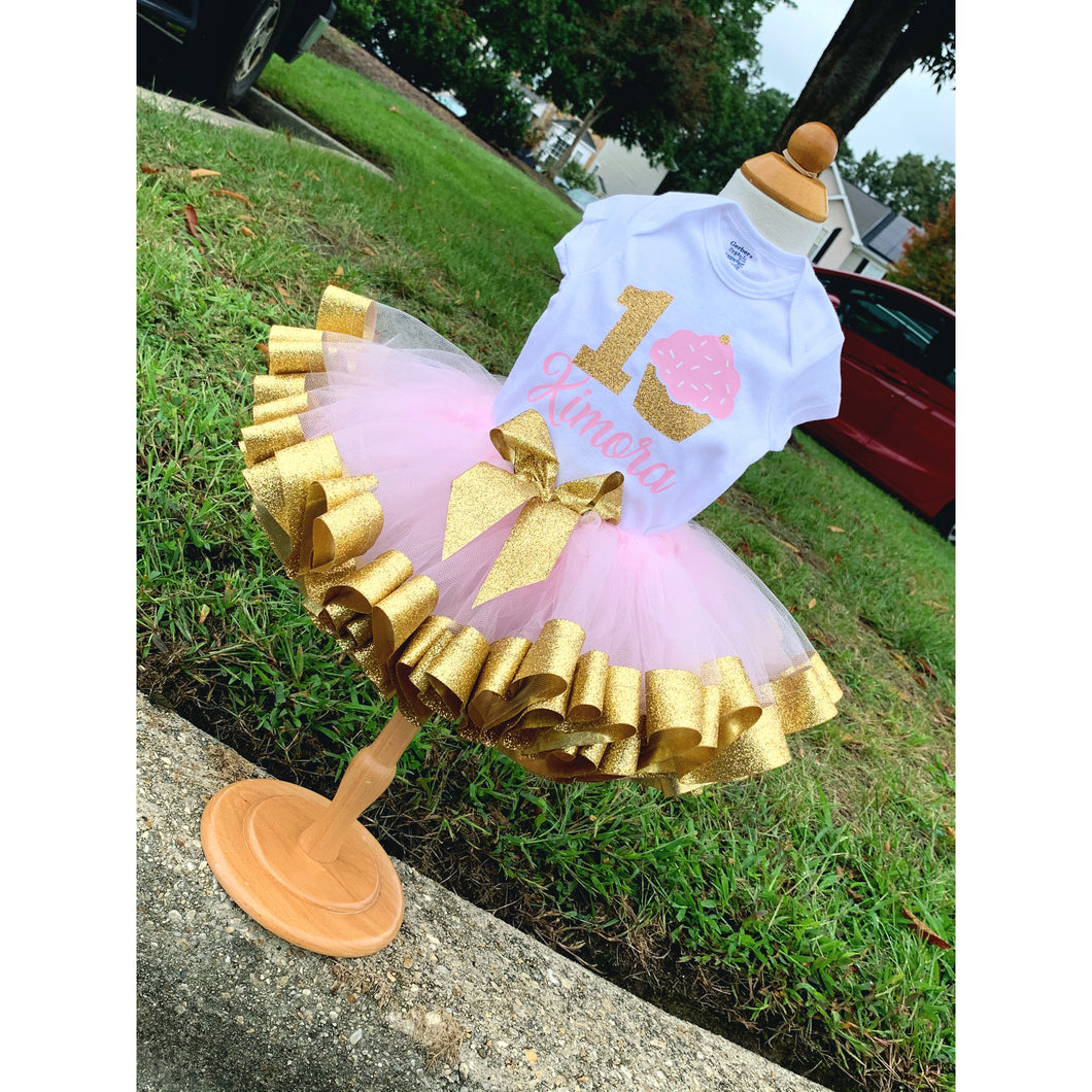 Cupcake tutu set