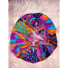 Load image into Gallery viewer, Pink Kente Bonnet
