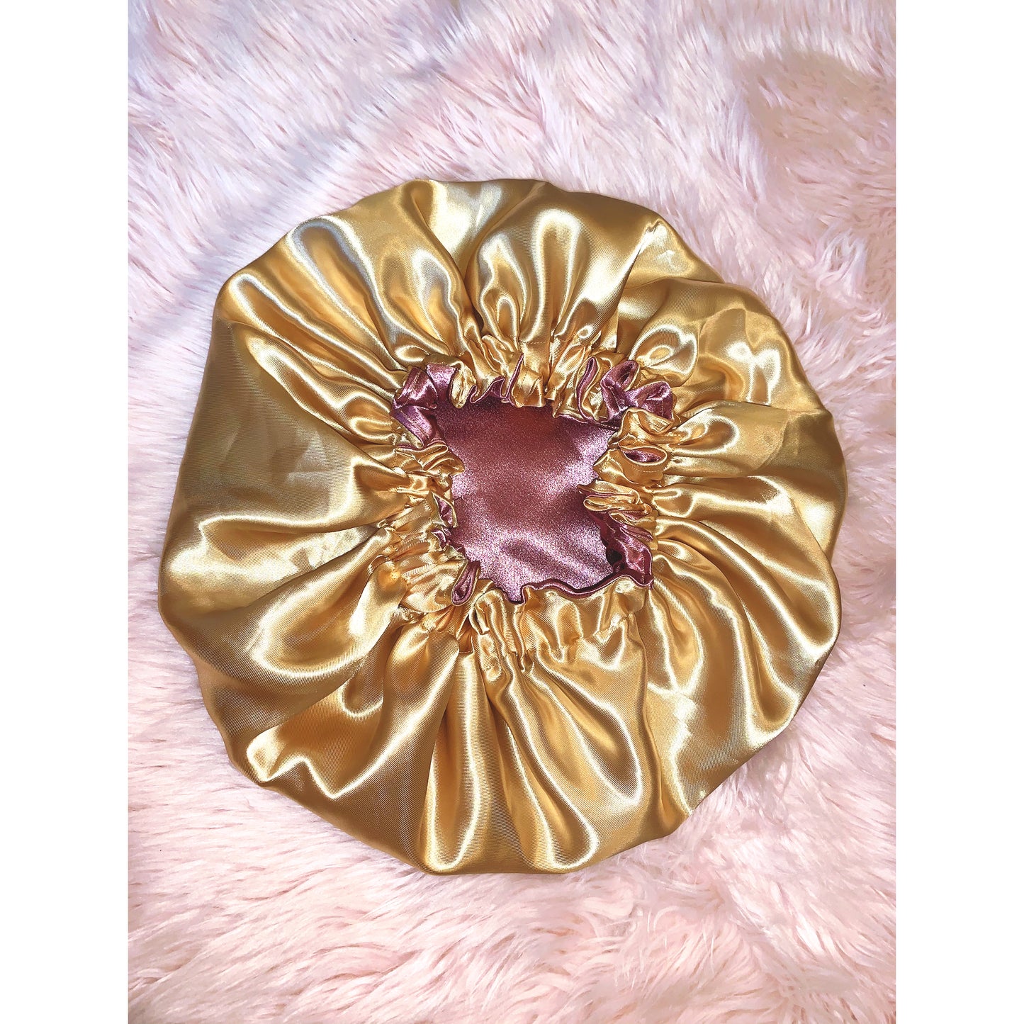 Reversible Satin bonnet ADULT XL