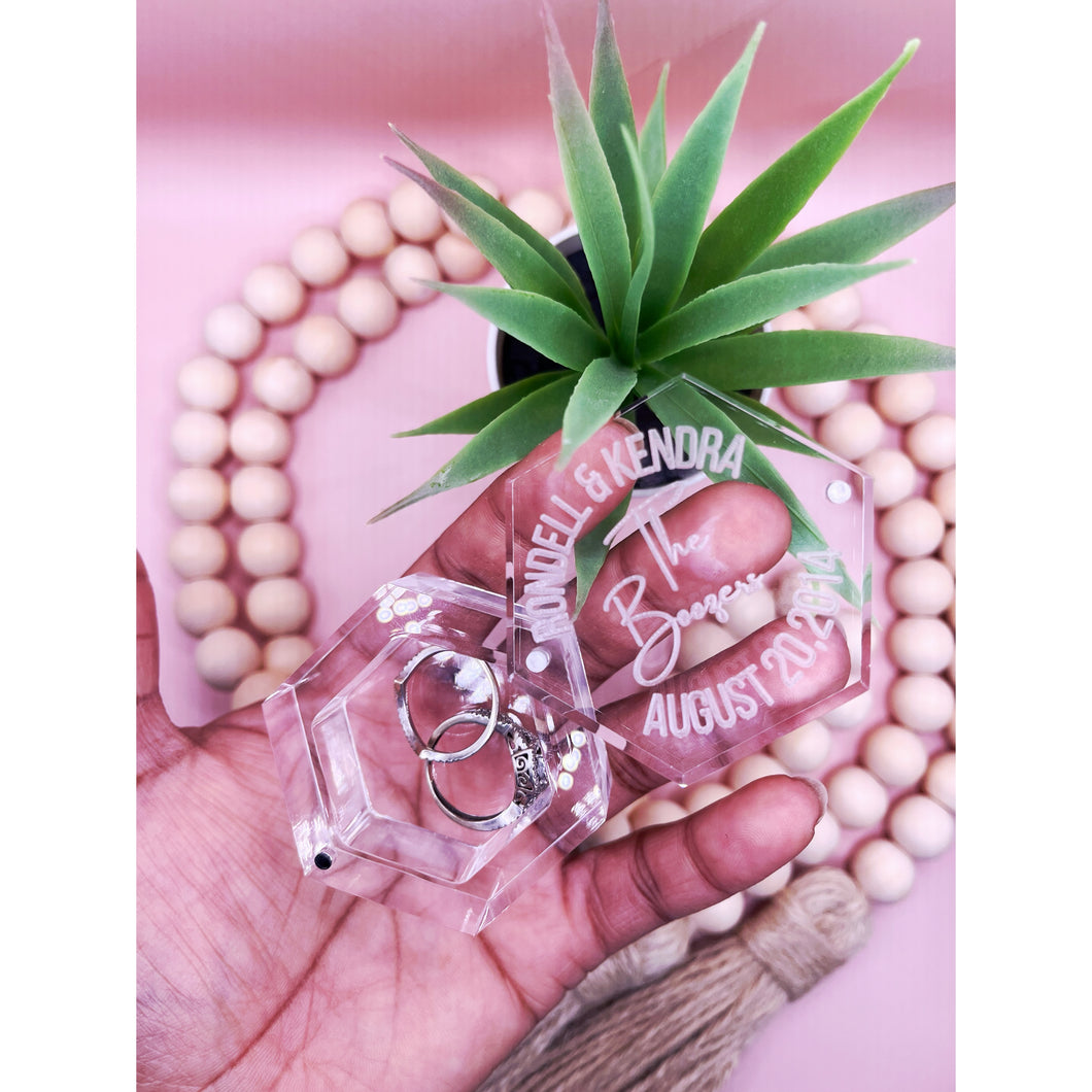 Acrylic Ring Box