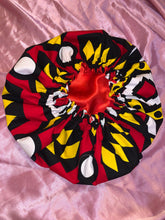 Load image into Gallery viewer, Red Kente Bonnet
