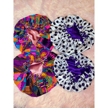 Load image into Gallery viewer, Pink Kente Bonnet
