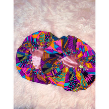 Load image into Gallery viewer, Pink Kente Bonnet
