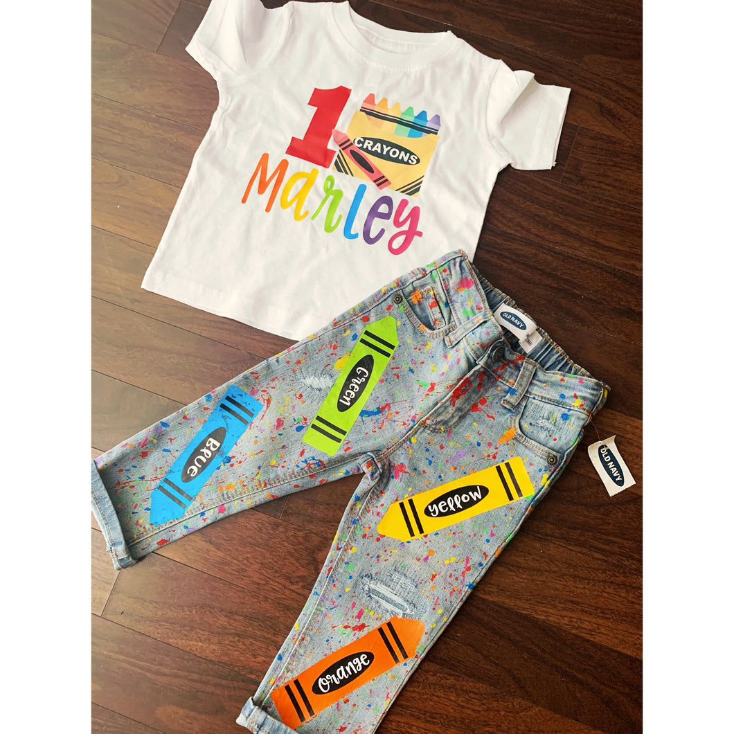 Boys Crayon Set