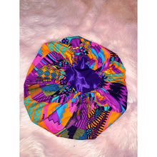 Load image into Gallery viewer, Pink Kente Bonnet
