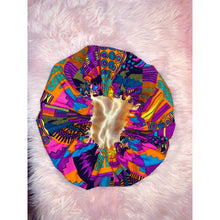 Load image into Gallery viewer, Pink Kente Bonnet
