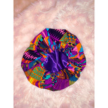 Load image into Gallery viewer, Pink Kente Bonnet
