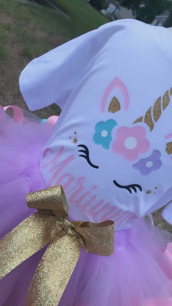 Unicorn outlet birthday clothes