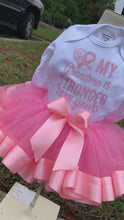 Load and play video in Gallery viewer, Breast Cancer Tutu Set
