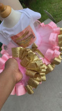 Load and play video in Gallery viewer, CUSTOM Ribbon Trimmed Tutu With Anklets
