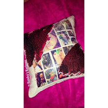 Load image into Gallery viewer, Reversible Sequin Pillow

